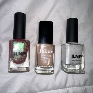 Lakur and ILNP bundle Nail Polish Set